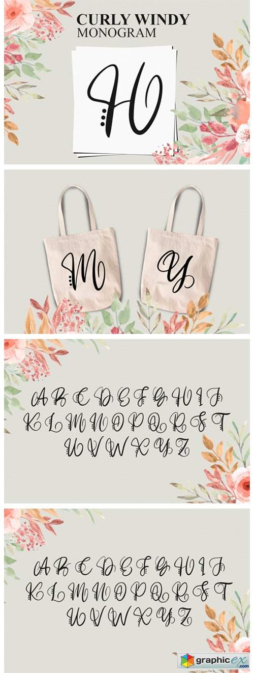  Curly Windy Font 