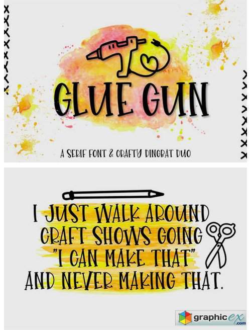 Glue Gun Font