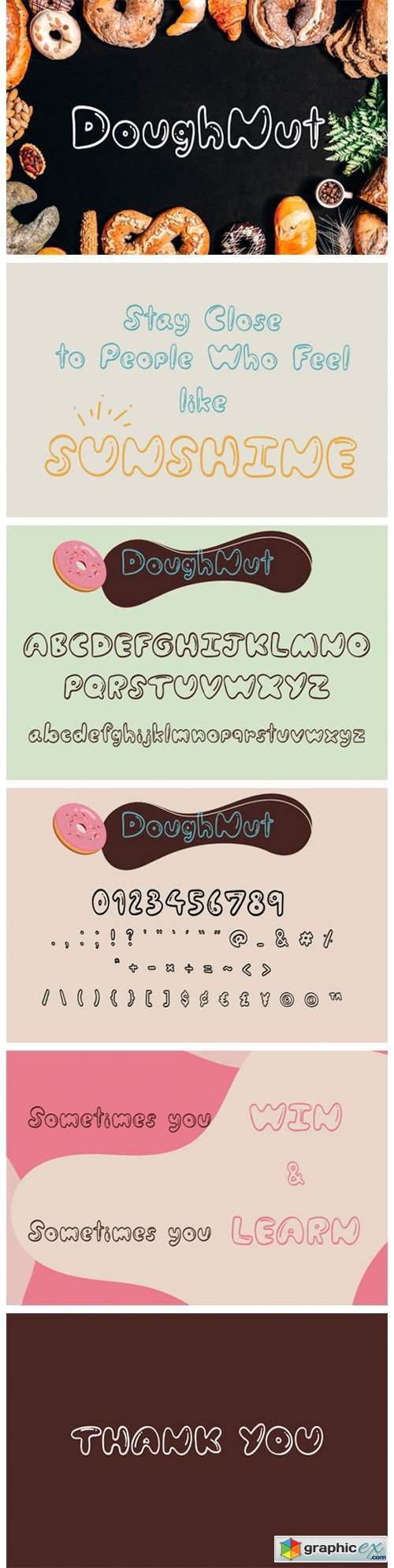 Doughnut Font