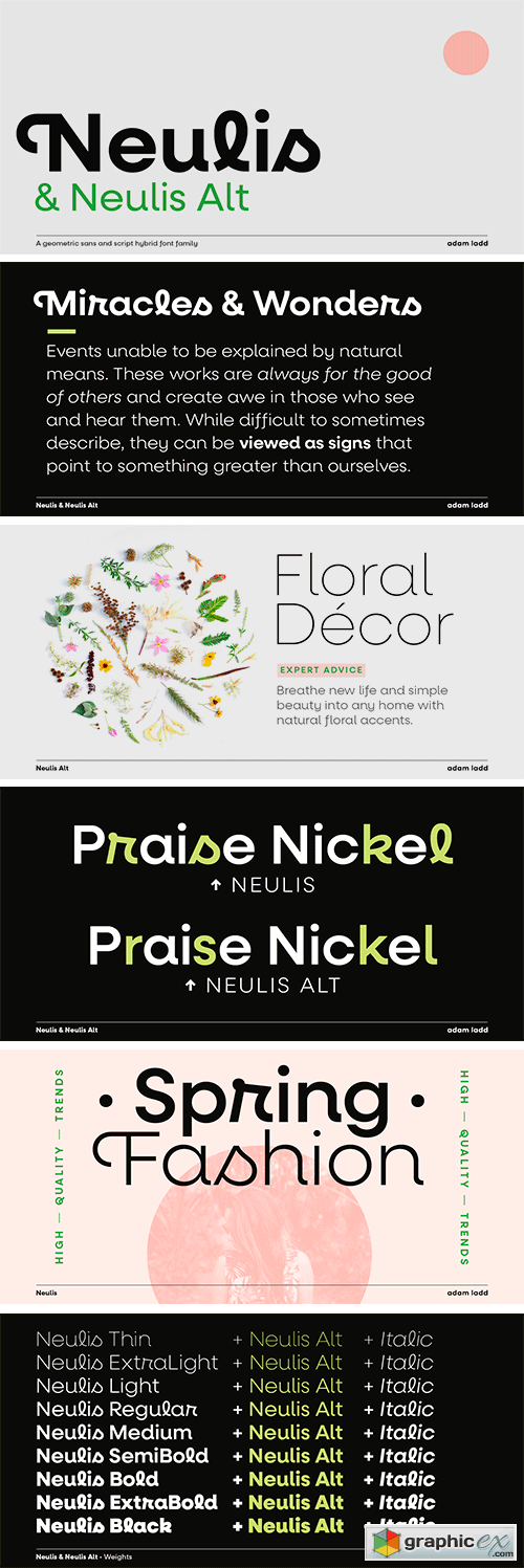 Neulis Font Family