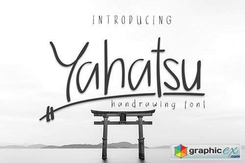 Yahatsu Handwritten Font