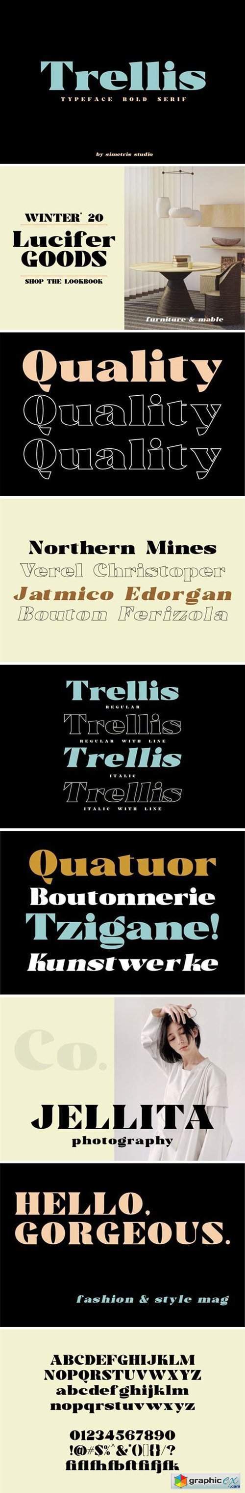 Trellis Font