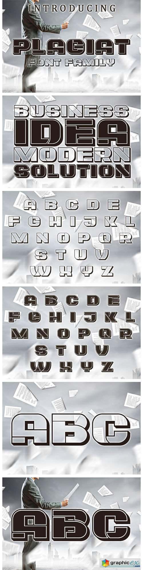 Plagiat Font