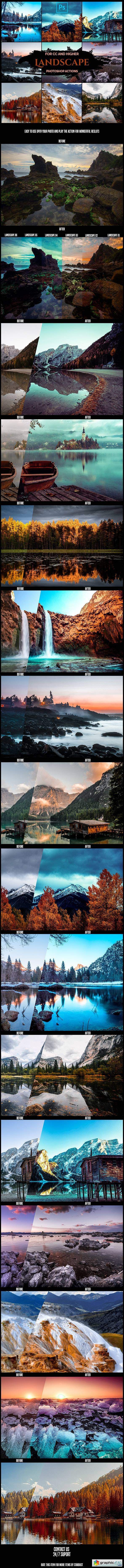 Landscape - Pro Photoshop Actions