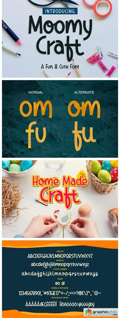 Moomycraft Font