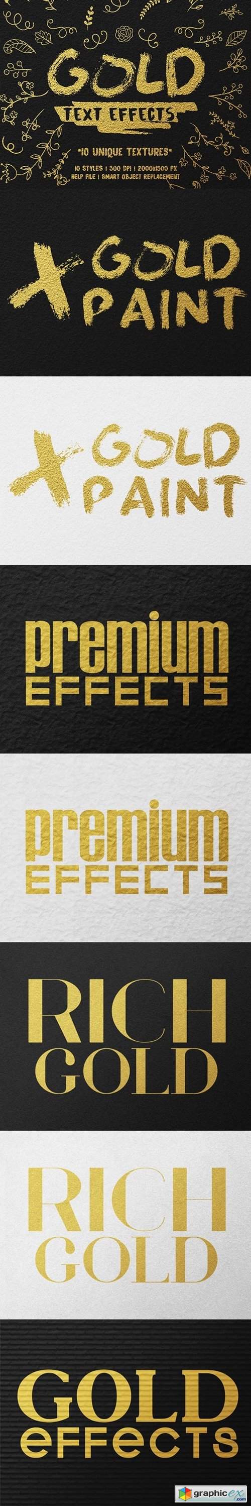 Gold Text Effects 17205375