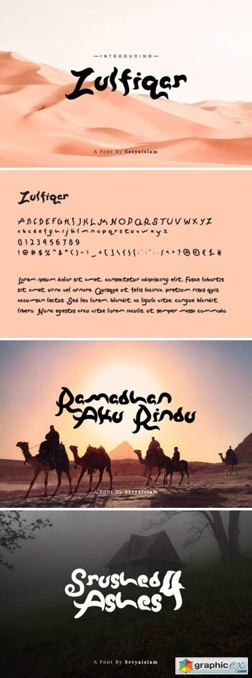  Zulfiqar Font 