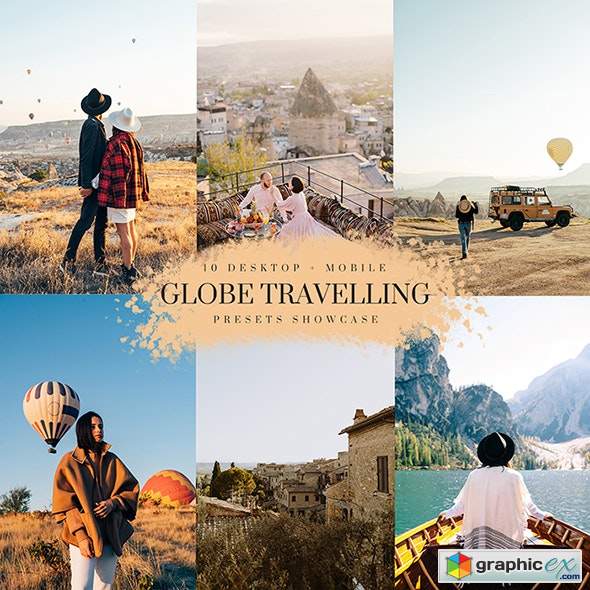 Globe Travelling - Lightroom, Camera Raw and Mobile Presets Collection 