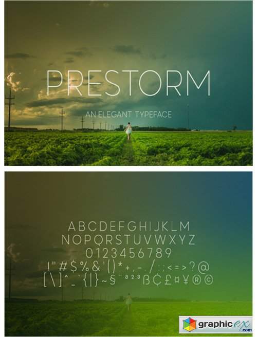 Prestorm Font