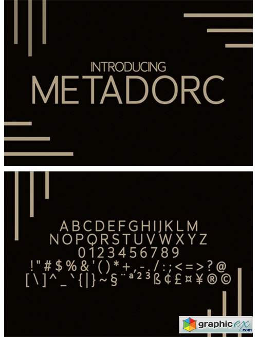  Metadorc Font 