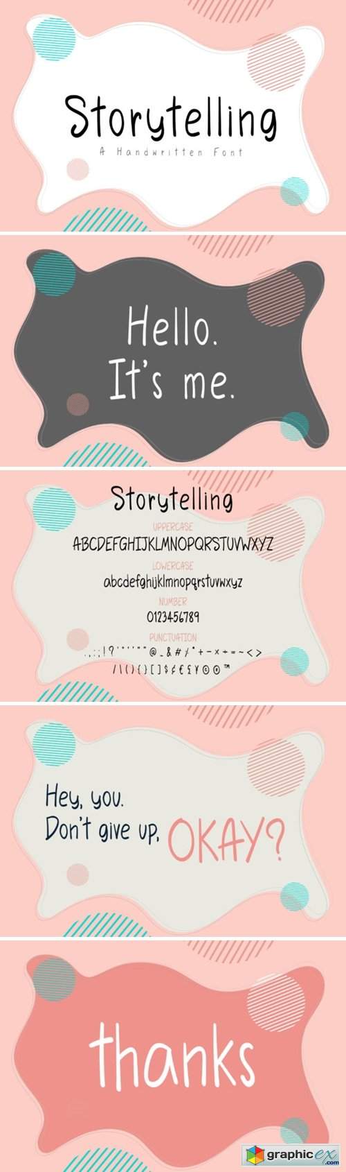  Storytelling Font 