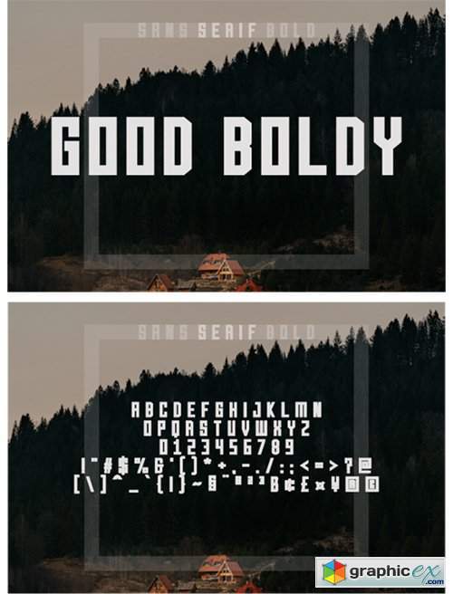 Good Boldy Font