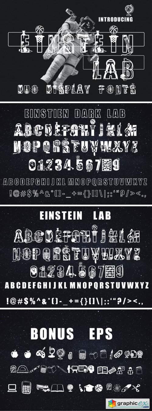 Einstein Lab Font