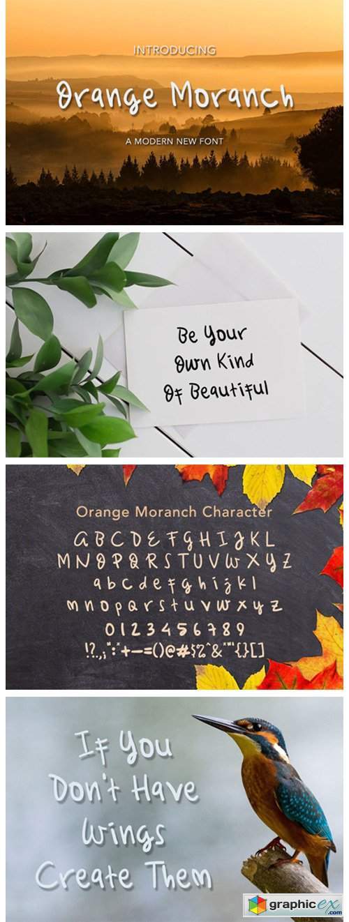 Orange Moranch Font