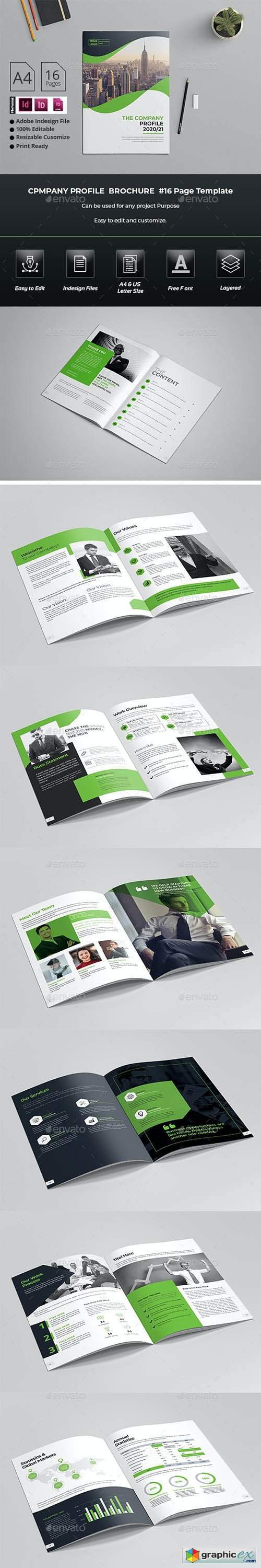 Company Profile Brochure Indesign Template