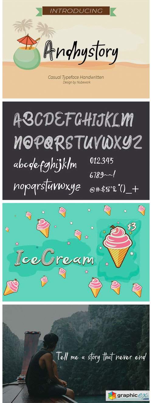 Andhystory Font