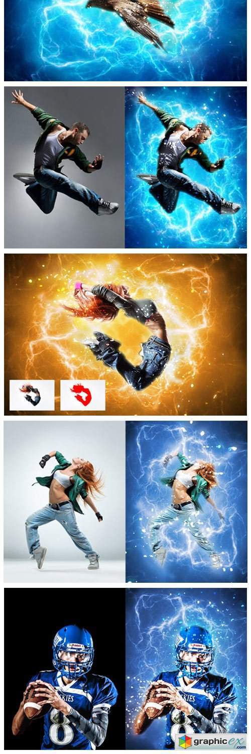 Energy Photoshop Action 4014991