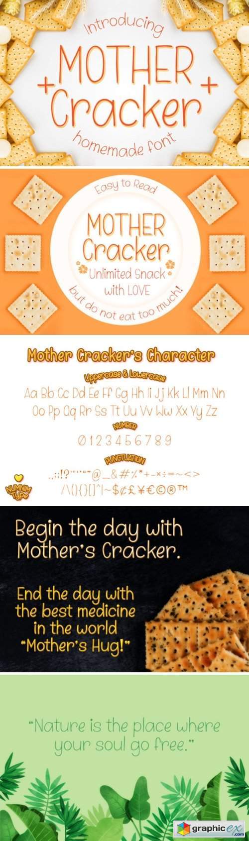 Mother Cracker Font