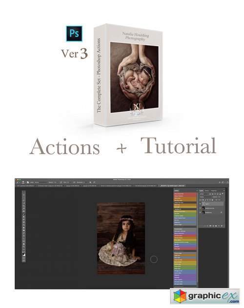 The Complete Set of Photoshop Actions + Tutorial