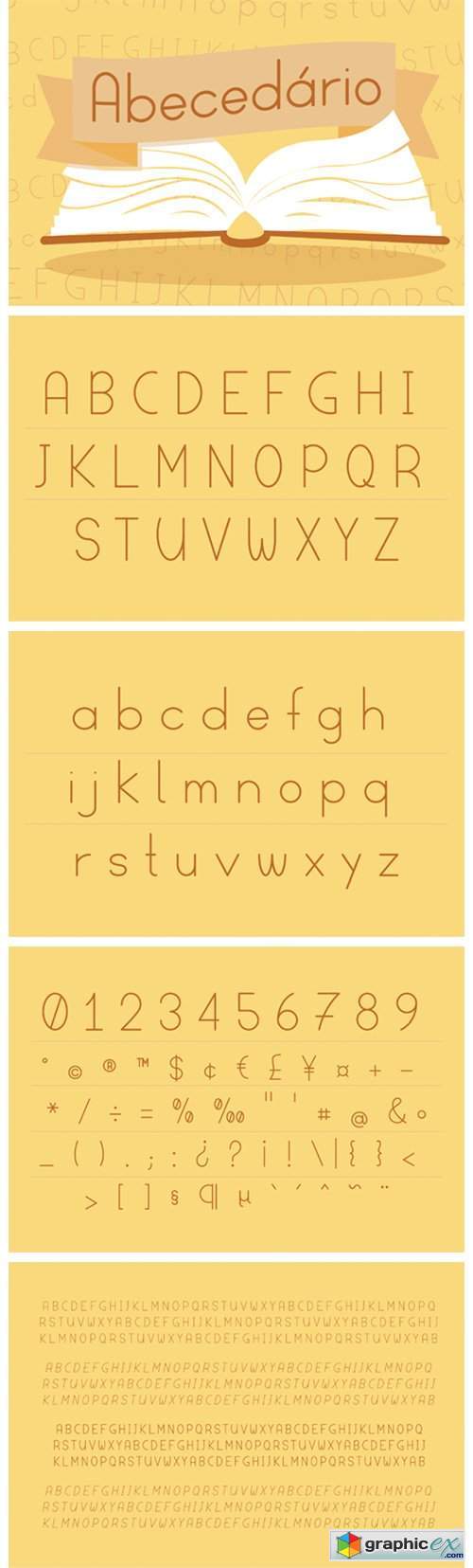 Abecedario Font