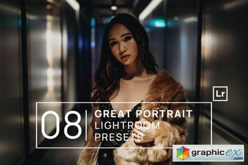 8 Great Portrait Lightroom Presets