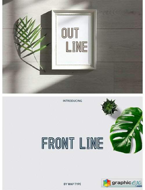 Out Line Font