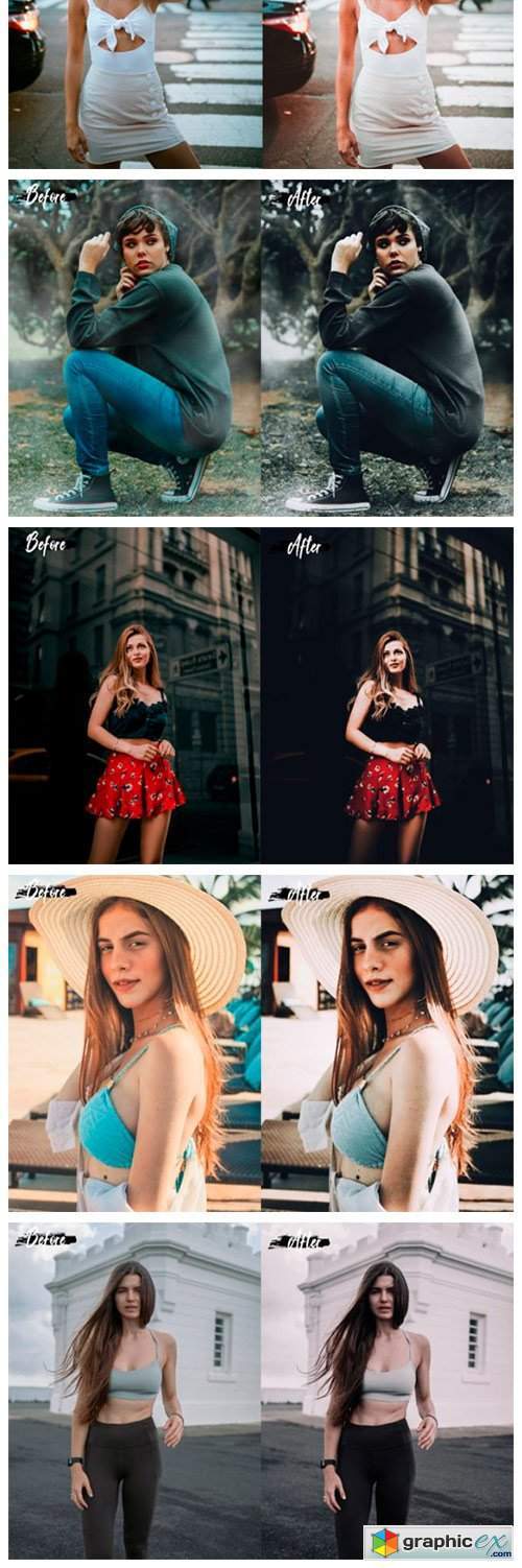 5 Sweet Contrast Photoshop Actions, ACR