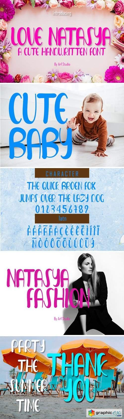 Love Natasya Font