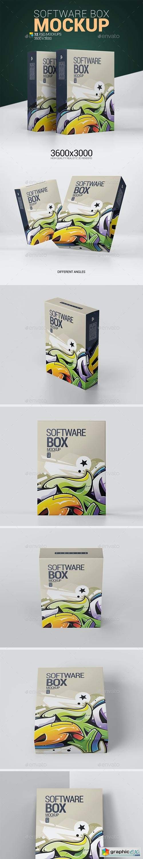 Software Box Mockup 