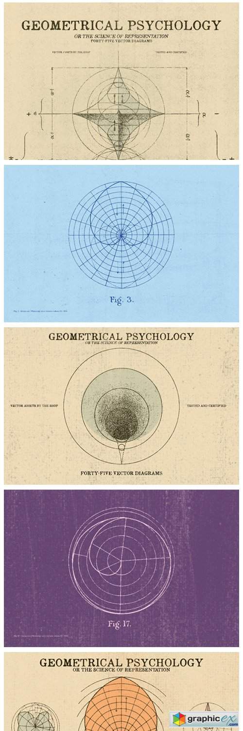 Geometrical Psychology Diagrams