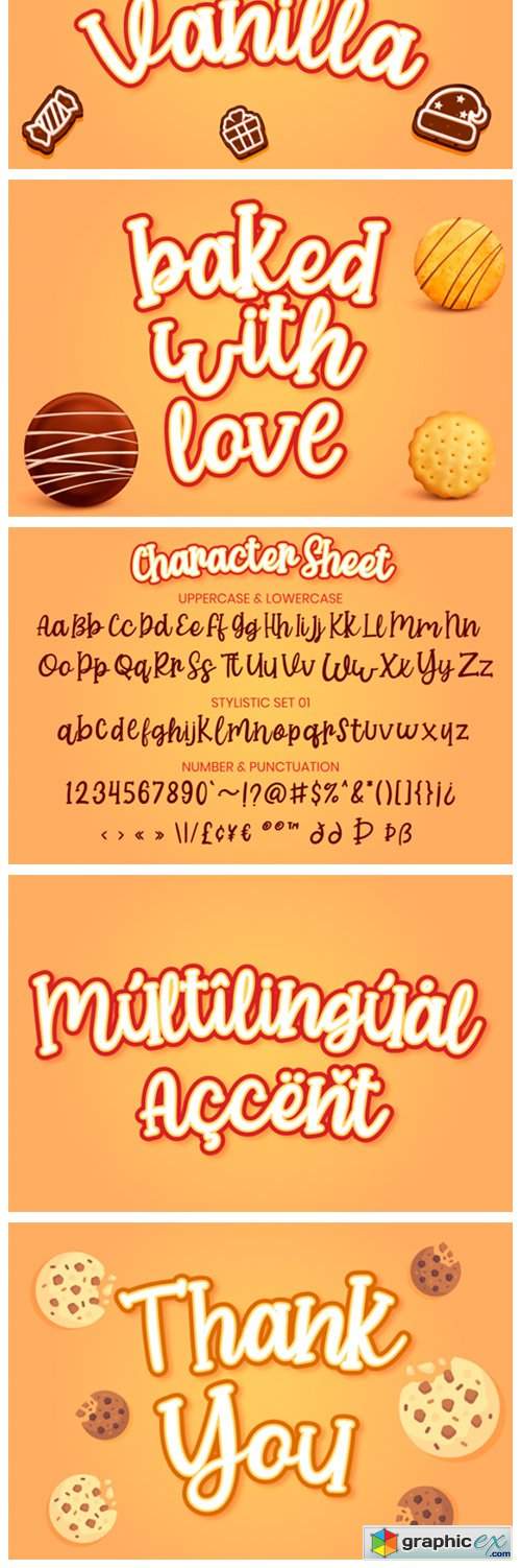  Cookies Party Font 