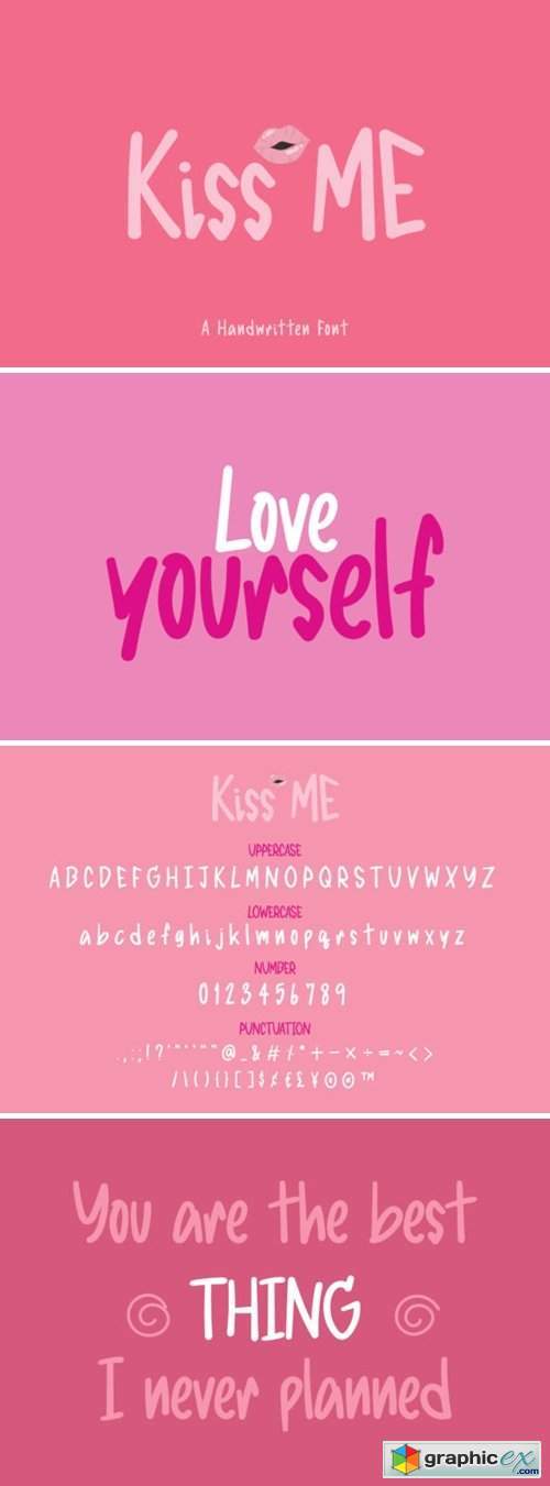 Kiss Me Font