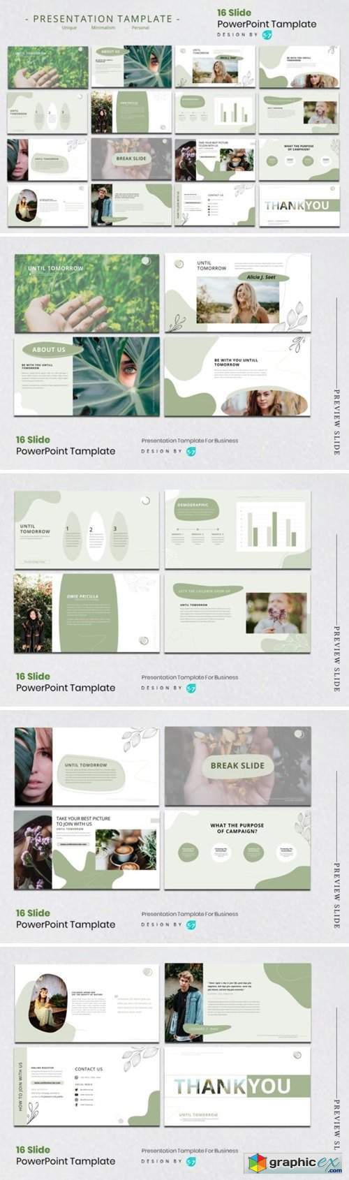 Presentation Tamplate - Green Themes