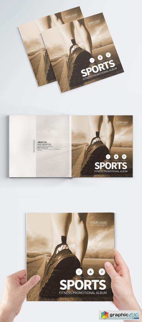 LovePik - sports and fitness brochures cover