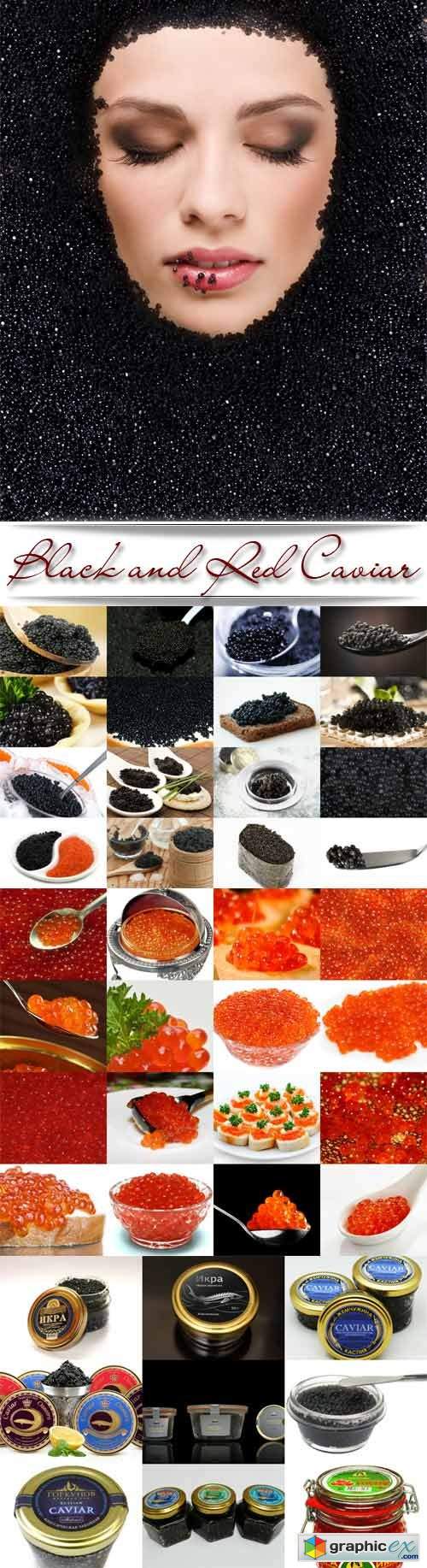  Black and Red Caviar raster graphics 