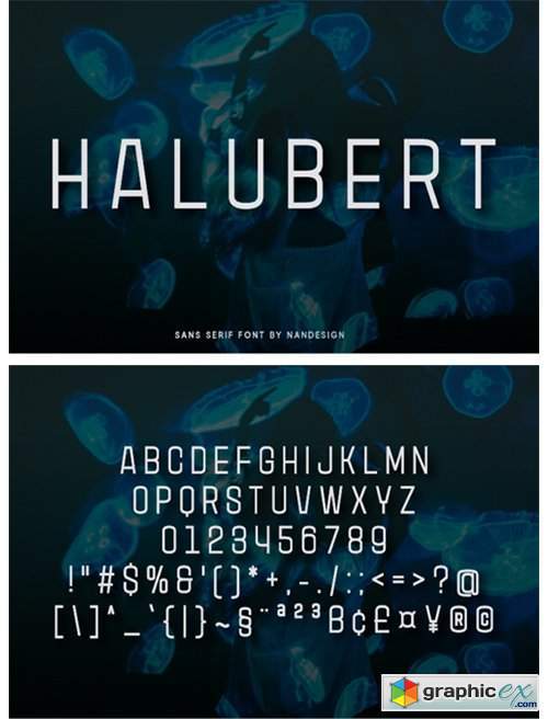 Halubert Font