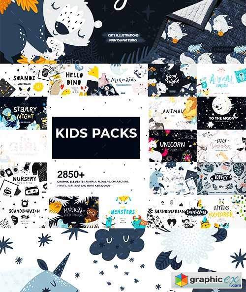 2850+ Kid Pack Graphics And Pattern