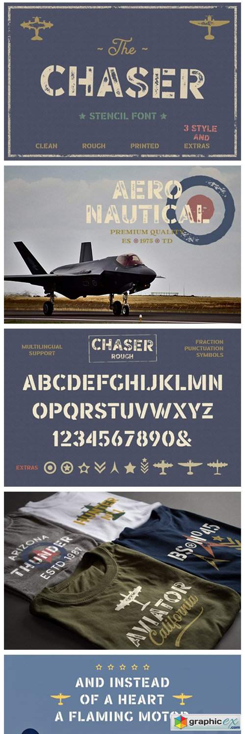  Chaser Font 