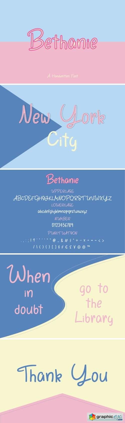  Bethanie Font 