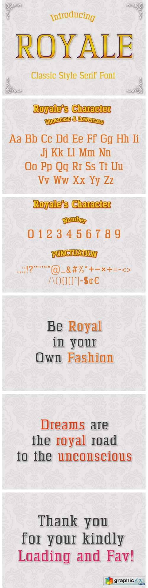  Royale Font 