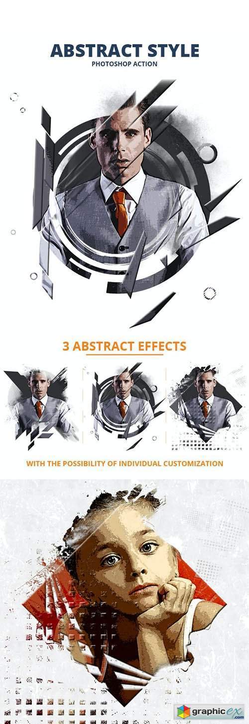 Abstract Style Photoshop Action