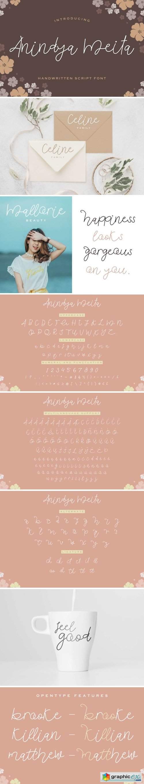 Anindya Meita Font