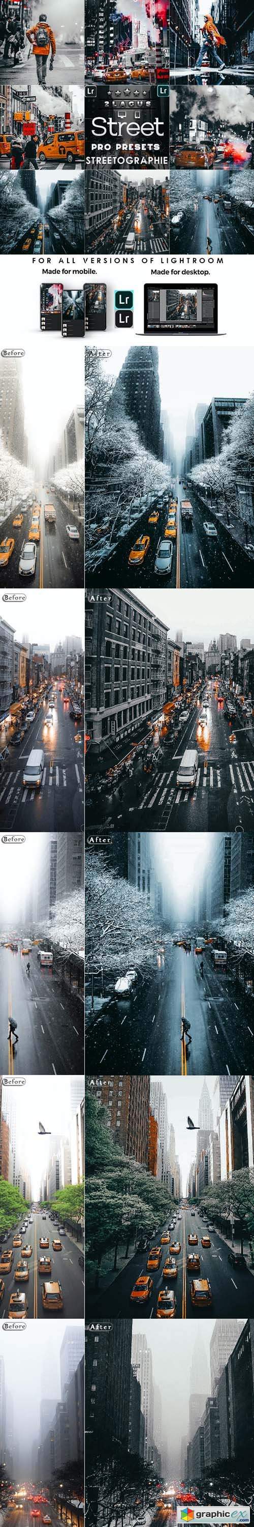 Streetographie - Cinematic Lightroom Presets 