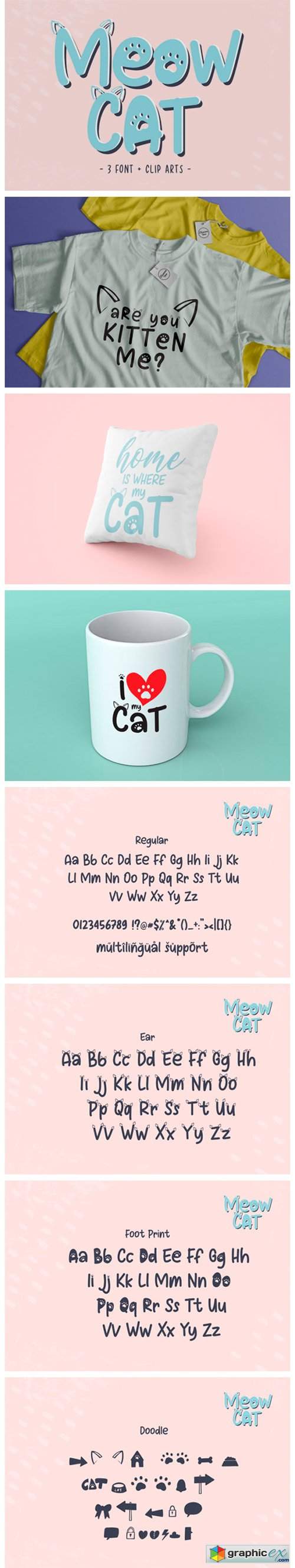  Meow Cat Font 