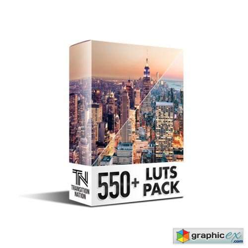 550+ LUTs - C]inematic Pack
