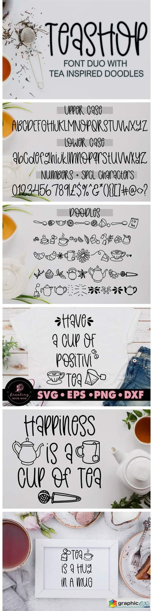 Teashop Font