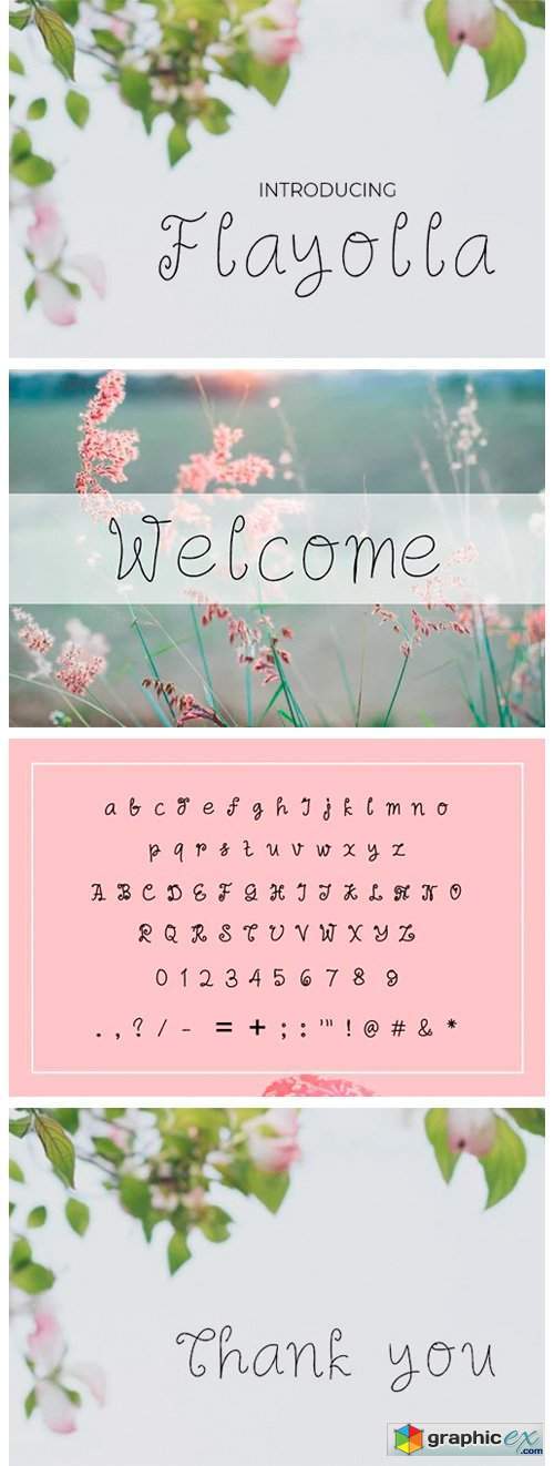 Flayolla Font