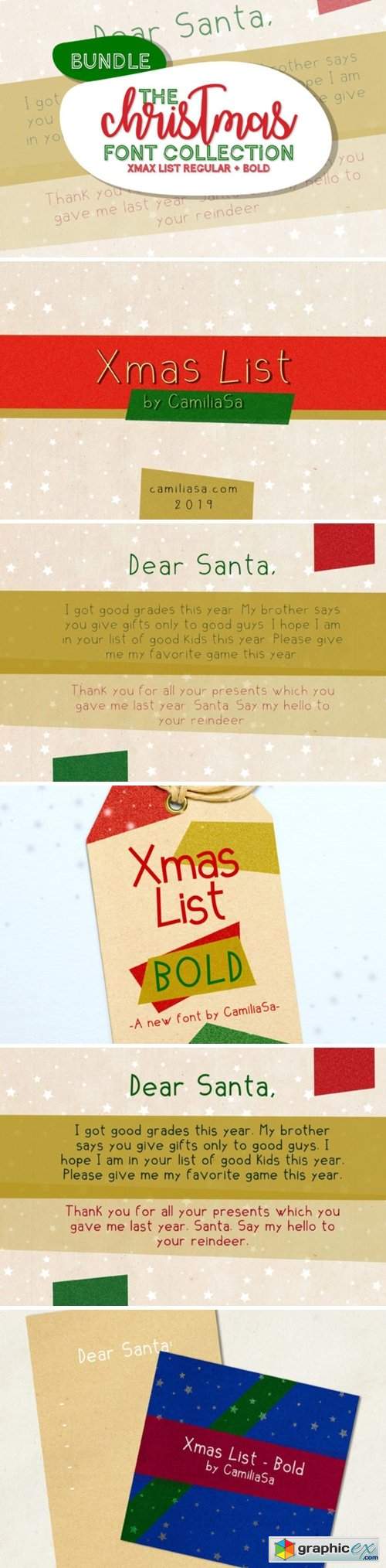  Christmas List Font 