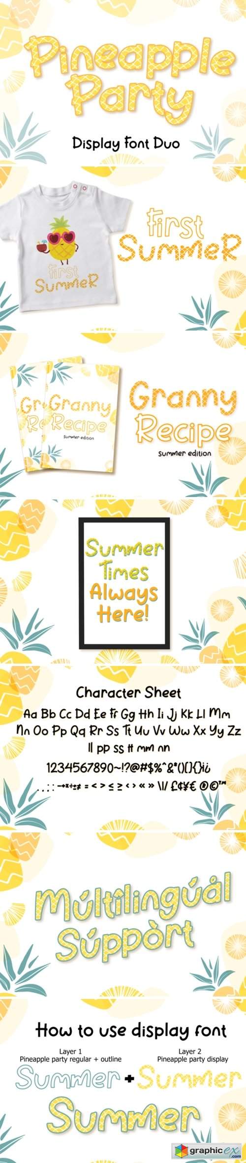  Pineapple Party Font 
