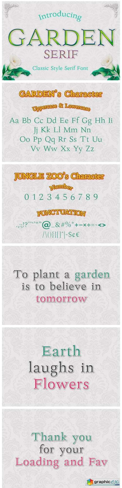 Garden Font